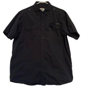 Paper Denim & Cloth Casual Button Down Shirt Sz Large GUC #6744